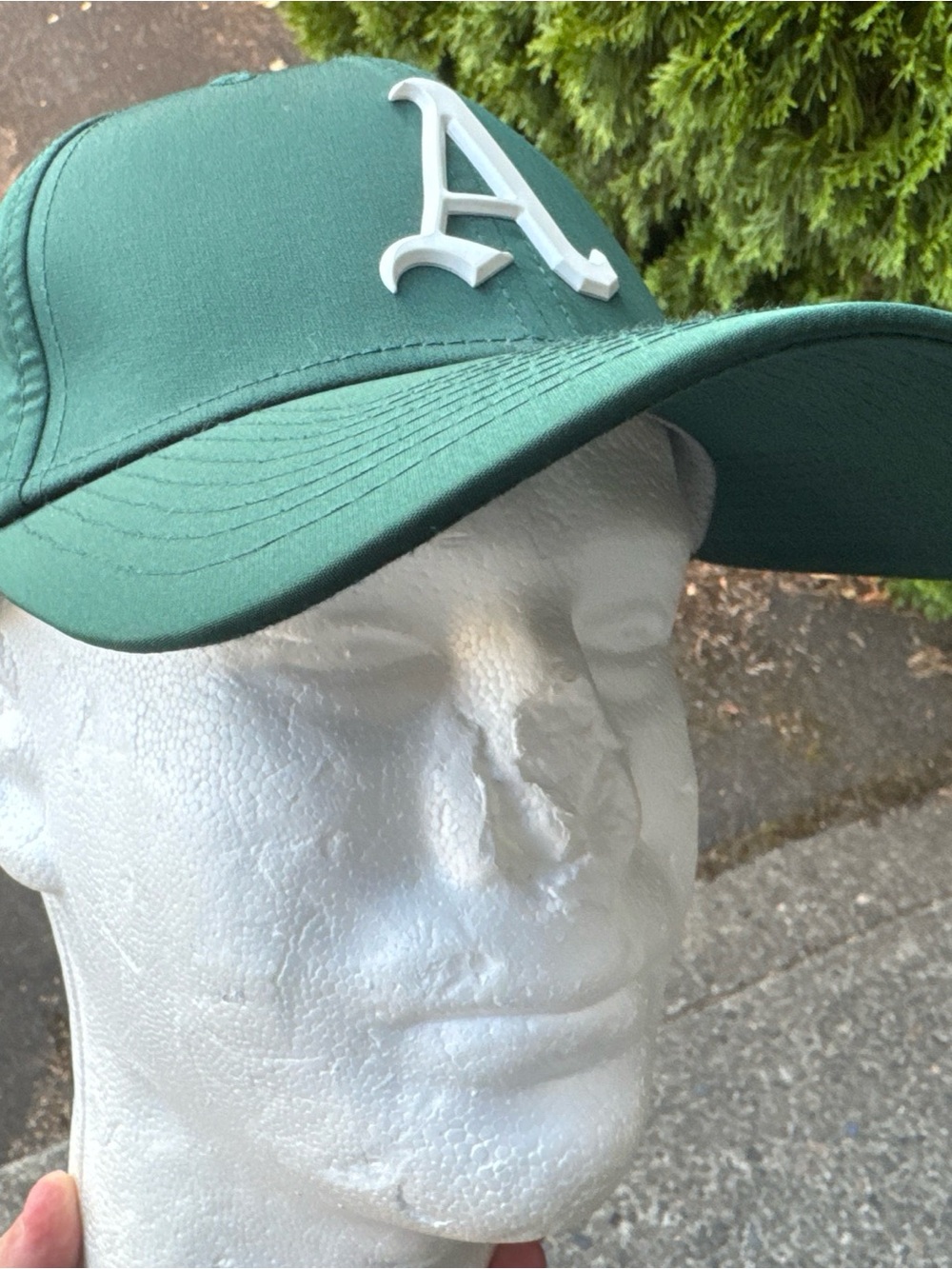 Oakland Athletics A's New Era 39Thirty MLB  Classic Stretch Fit Hat Med M/L